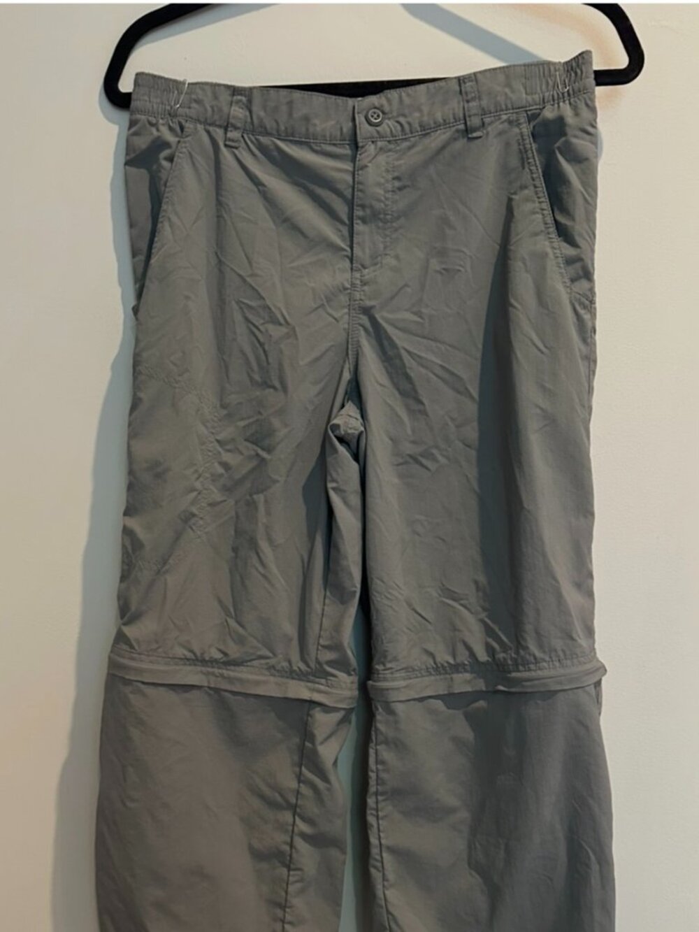 Boys Convertible Gray Pants